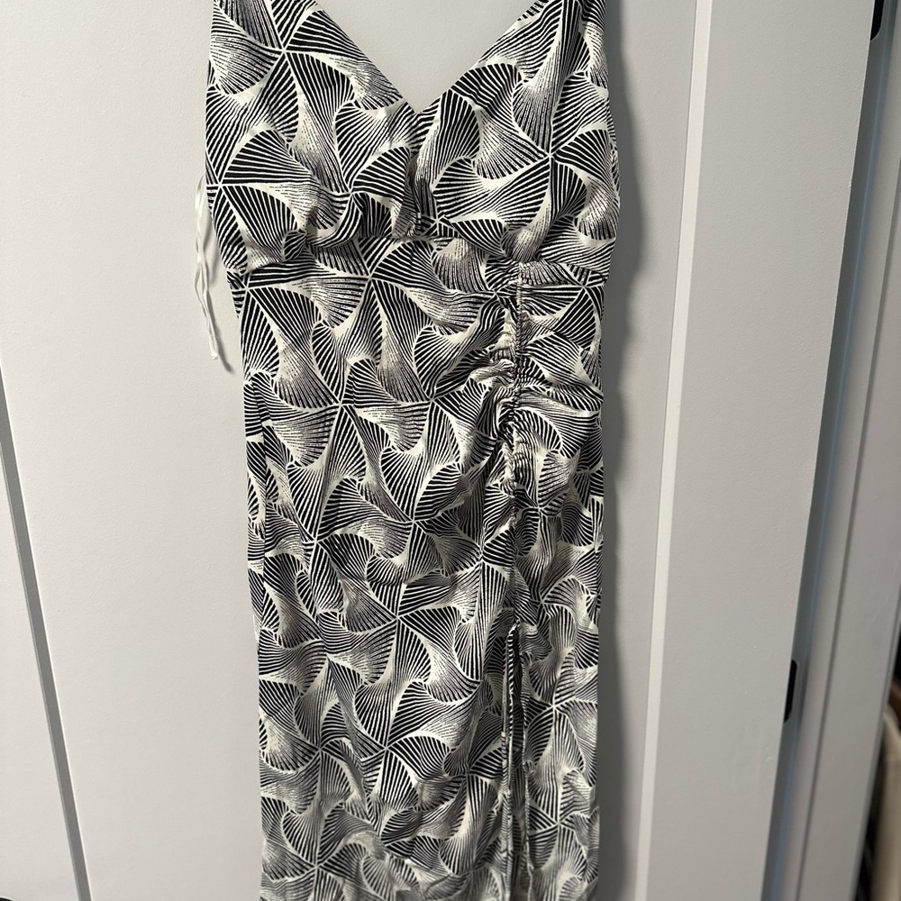 Urban Outfitters Black and White midi Sundress